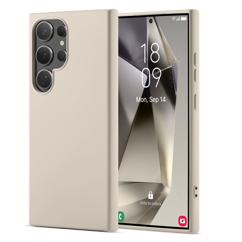Mobique Samsung Galaxy S24 Ultra TPU Case Beige