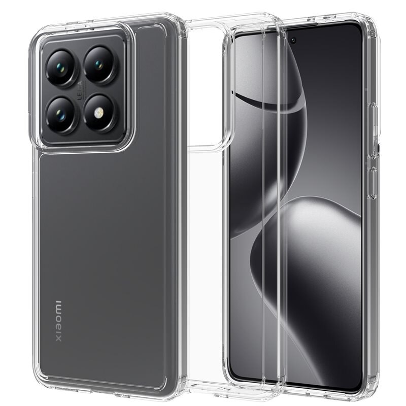 Mobique Hybridcase Xiaomi 14T Pro Transparant - Schokbestendig telefoonhoesje