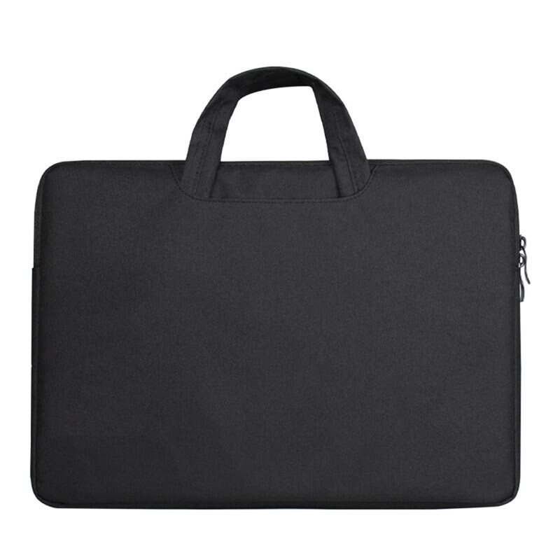 Laptophoes met handvat 15" zwart