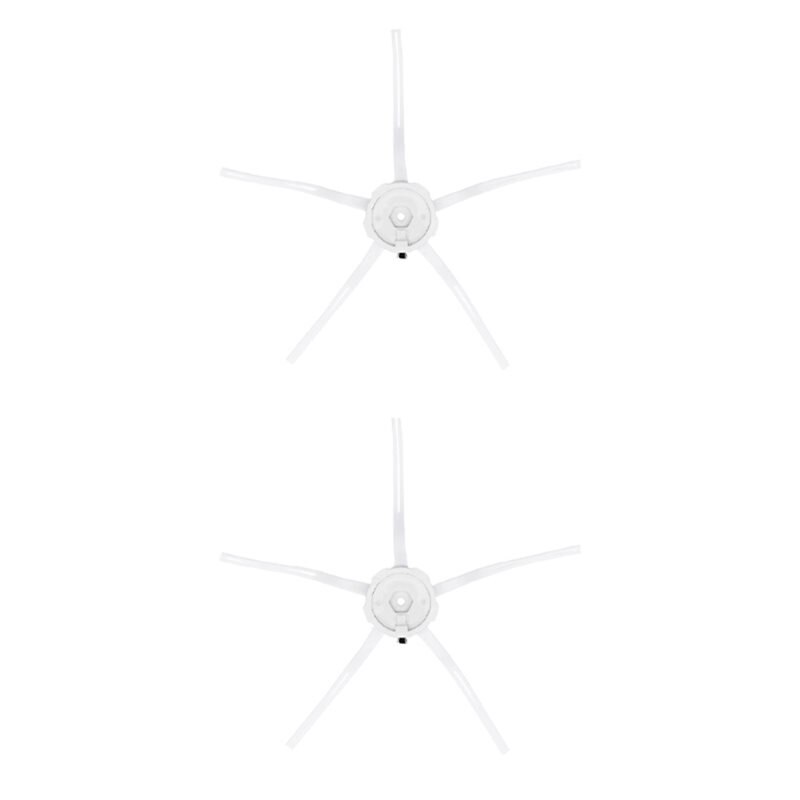 2-pack Zijborstels Roborock S7 Wit