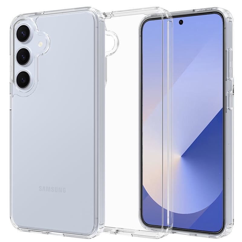 Mobique Hybridcase Samsung Galaxy S25 Plus Transparant - Schokbestendig telefoonhoesje