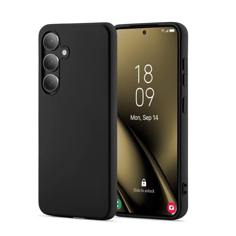 Mobique Samsung Galaxy S25 Plus TPU Case Zwart