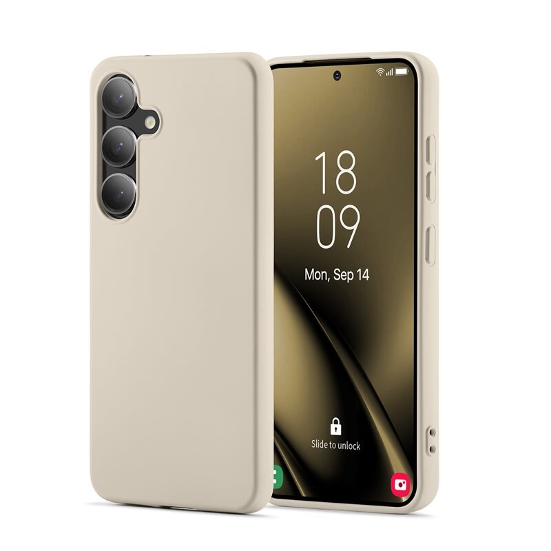 Mobique Samsung Galaxy S25 TPU Case Beige