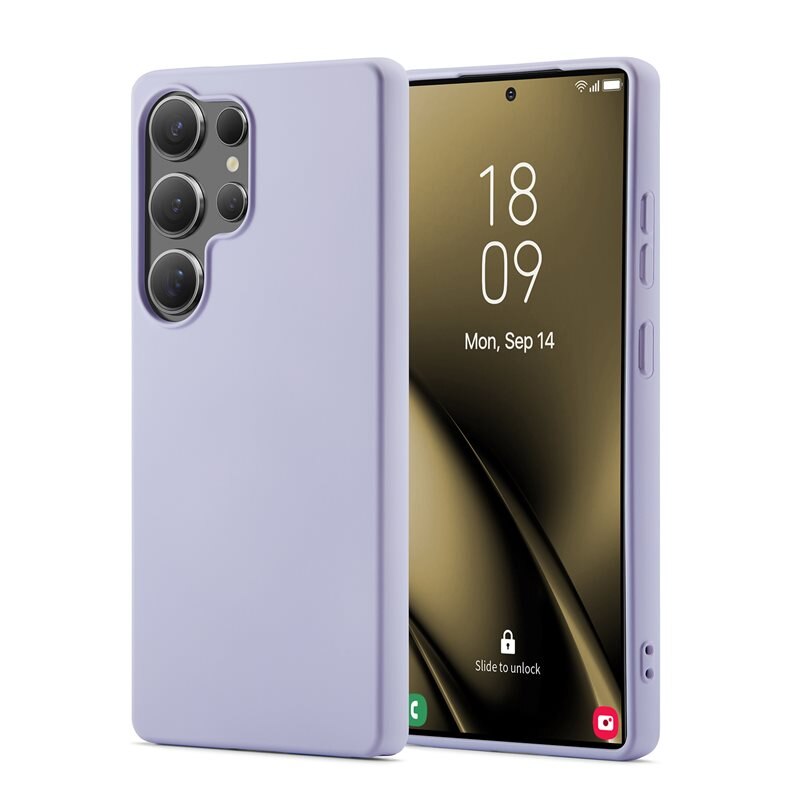 Mobique Samsung Galaxy S25 Ultra TPU Case Paars