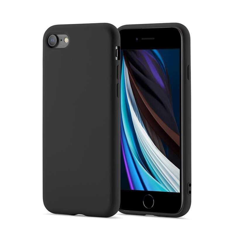 Mobique iPhone SE 2020 TPU Case Zwart