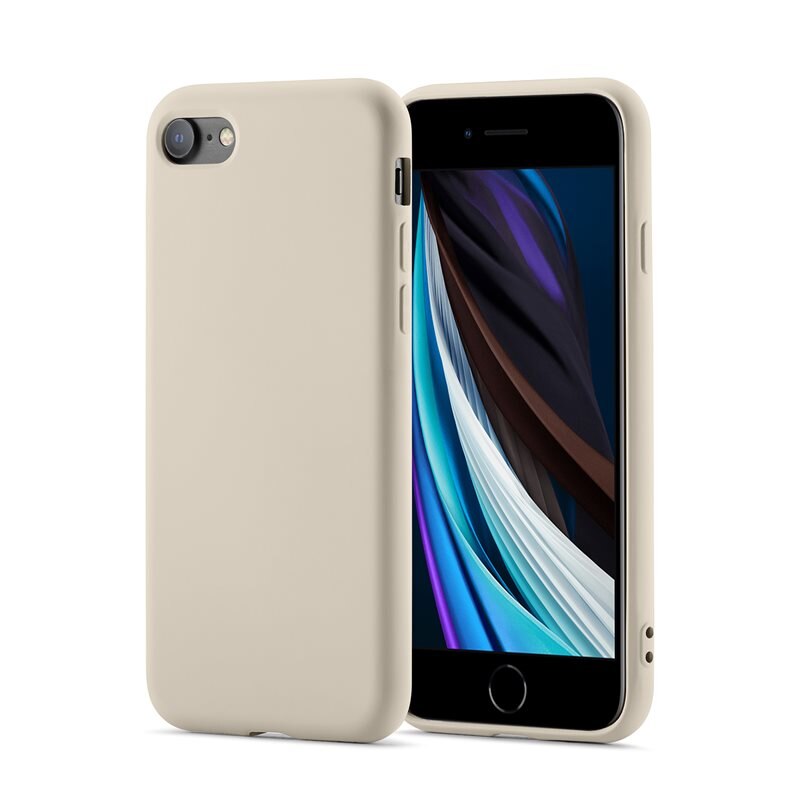 Mobique iPhone SE 2022 TPU Case Beige