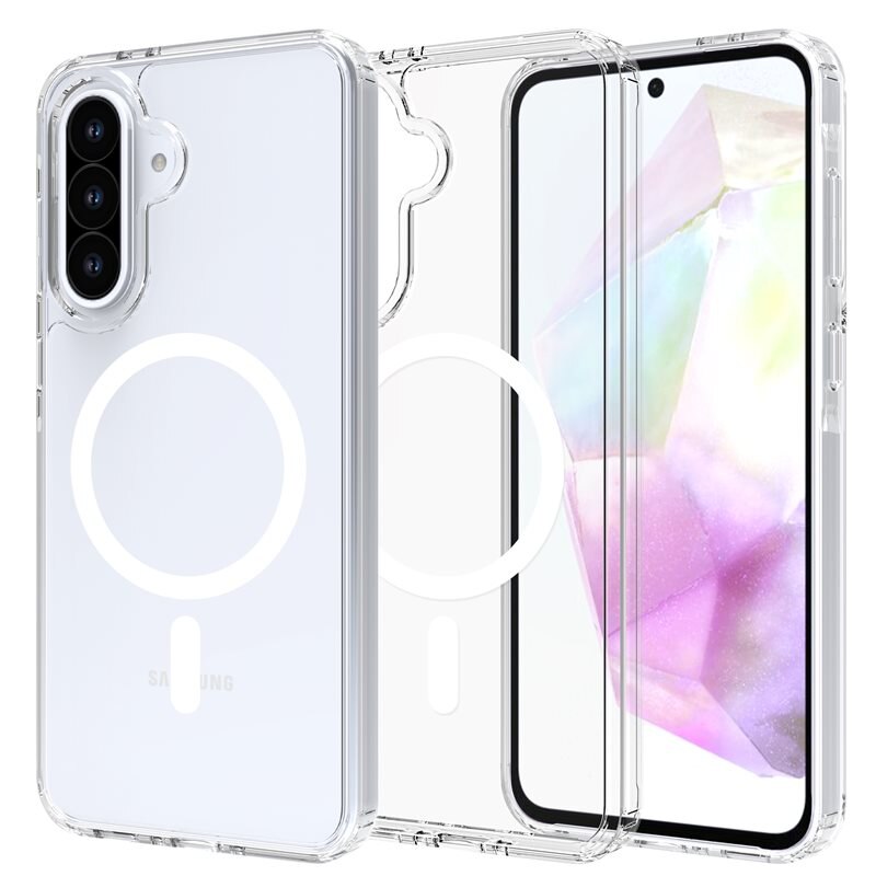 Mobique Hybridcase MagSafe Samsung Galaxy A36 Transparant