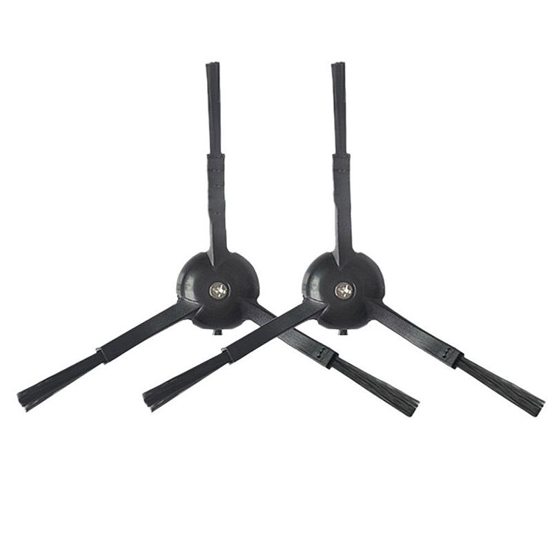 2-pack Zijborstels Vinyl Roborock S8 Pro Ultra zwart