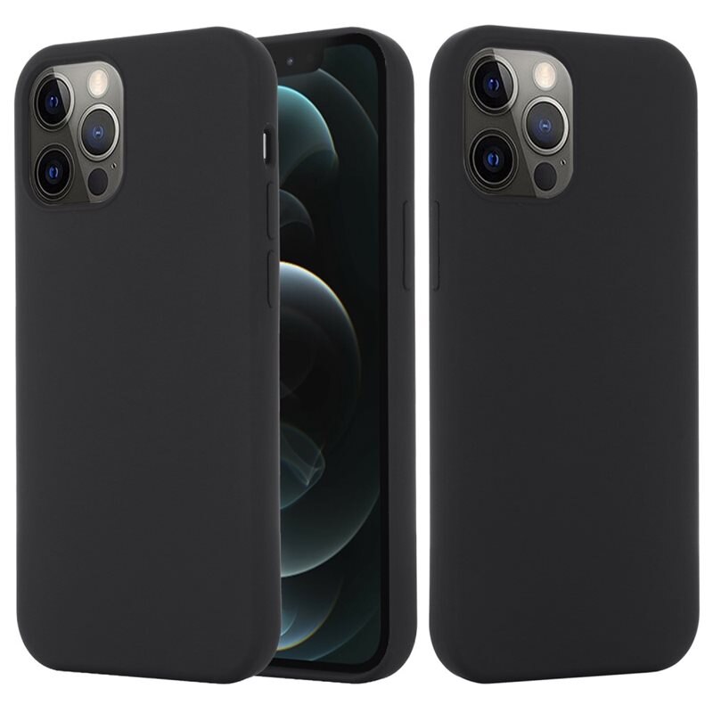 tectTech Silicone Magnetic Case iPhone 14 Pro Max Zwart - Telefoonhoesje met MagSafe