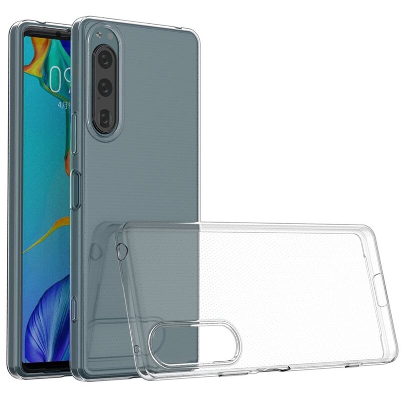 tectTech TPU Case Sony Xperia 5 IV Transparant - Betaalbaar telefoonhoesje van goede kwaliteit