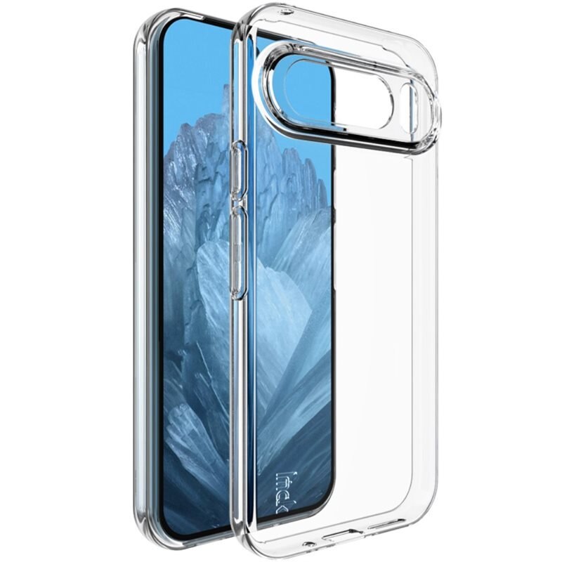 Imak TPU Case Google Pixel 9 Pro XL Transparant - Eenvoudig schokbestendig hoesje
