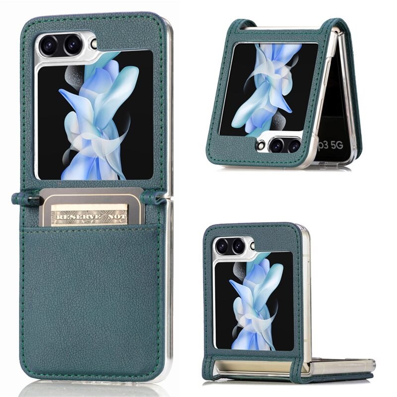 tectTech Slim Card Wallet Samsung Galaxy Z Flip 6 groen