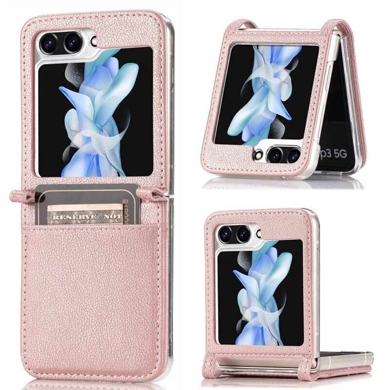 tectTech Slim Card Wallet Samsung Galaxy Z Flip 6 roze