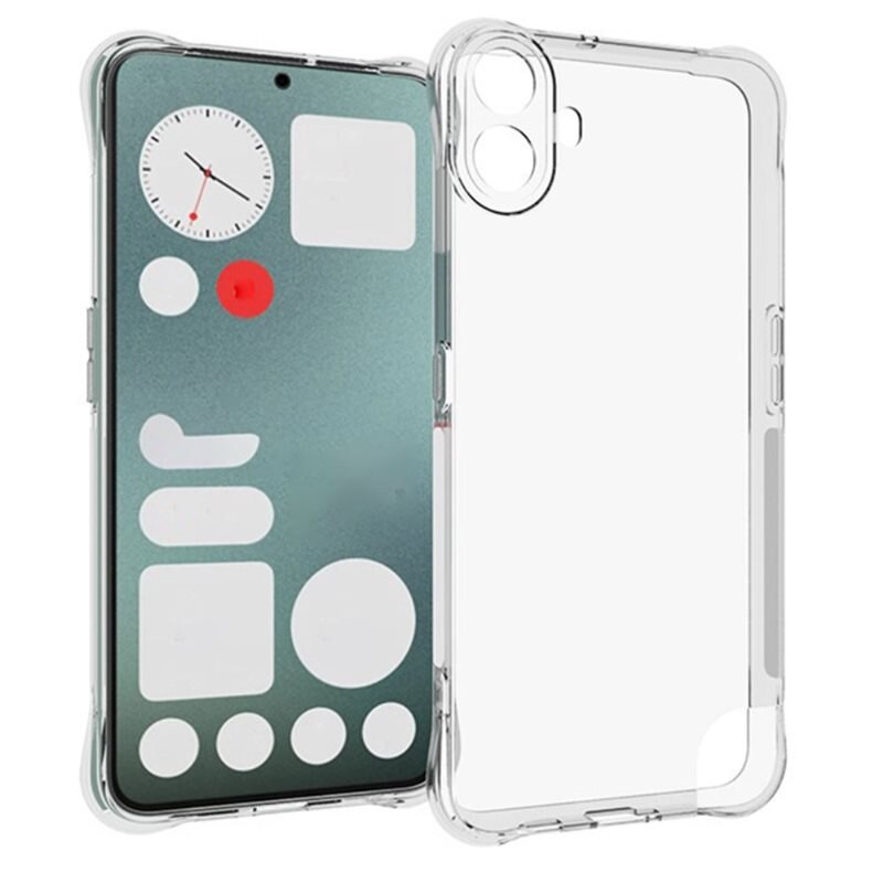 tectTech TPU Case Extra Nothing CMF Phone 1 Clear - Telefoonhoesje - Beschermhoesje