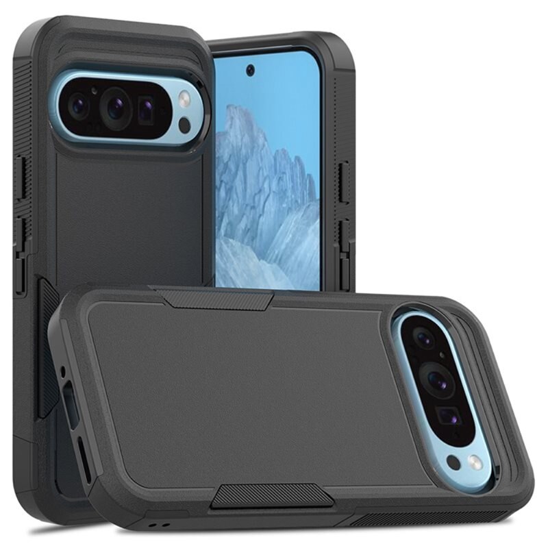 tectTech Google Pixel 9 Off-road Hybridcase zwart