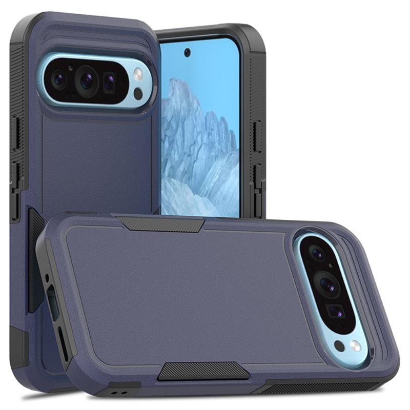 tectTech Google Pixel 9 Off-road Hybridcase donkerblauw