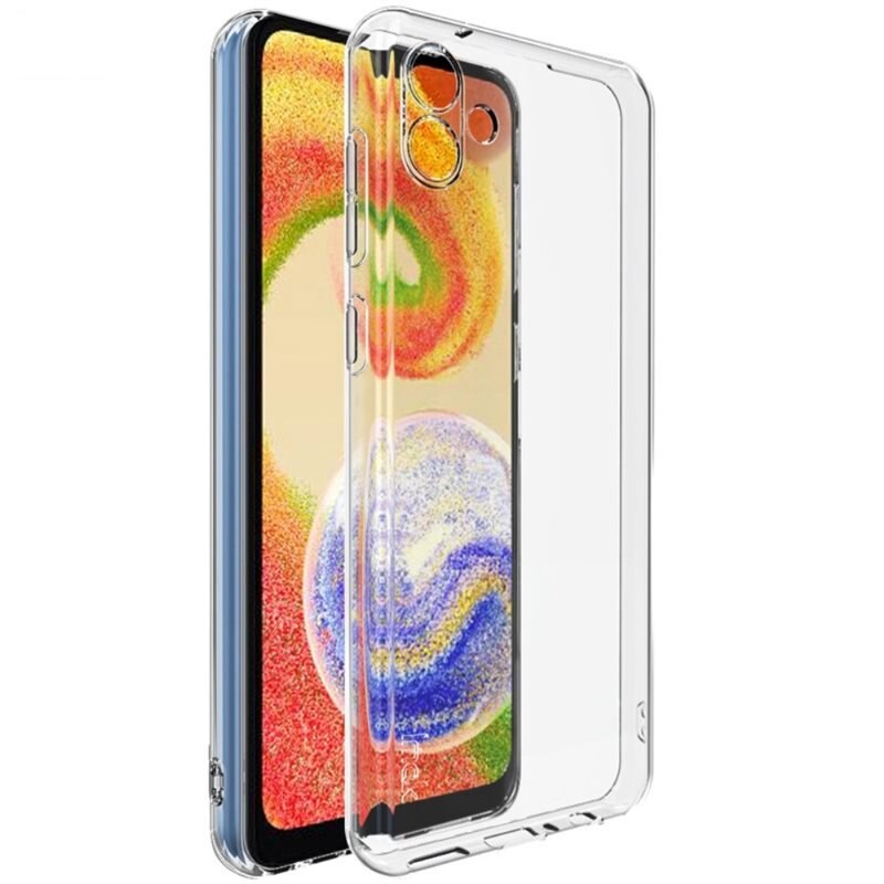 Imak TPU Case Samsung Galaxy A04 Transparant - Eenvoudig schokbestendig hoesje