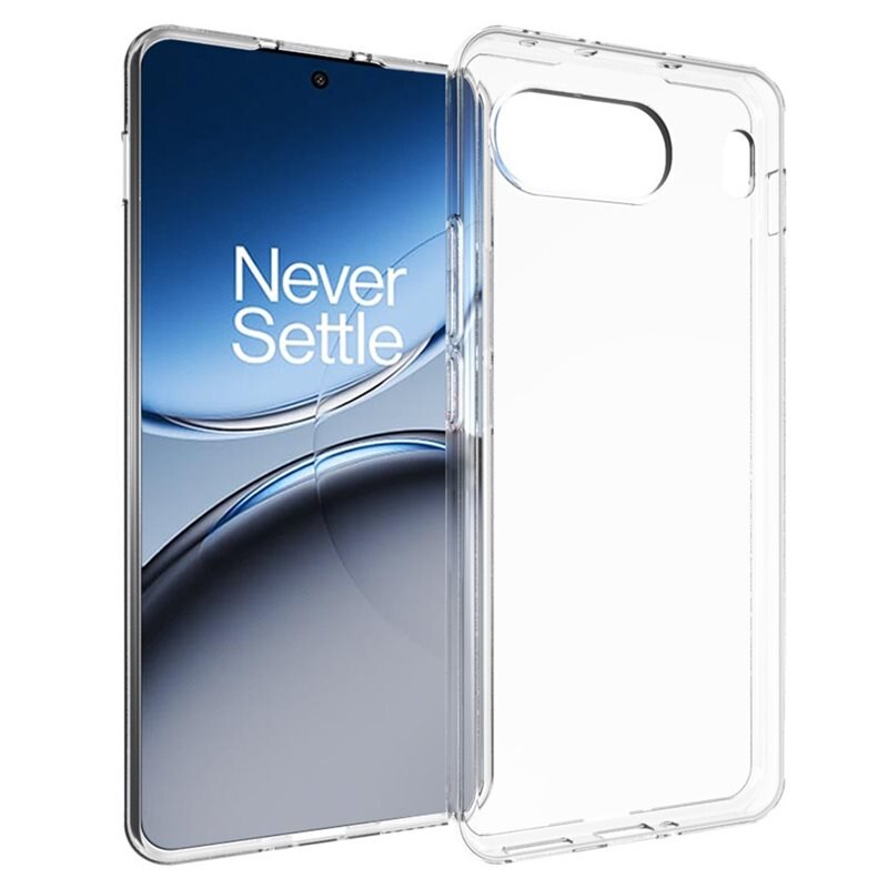 tectTech TPU Case OnePlus Nord 4 Transparant - Betaalbaar telefoonhoesje van goede kwaliteit