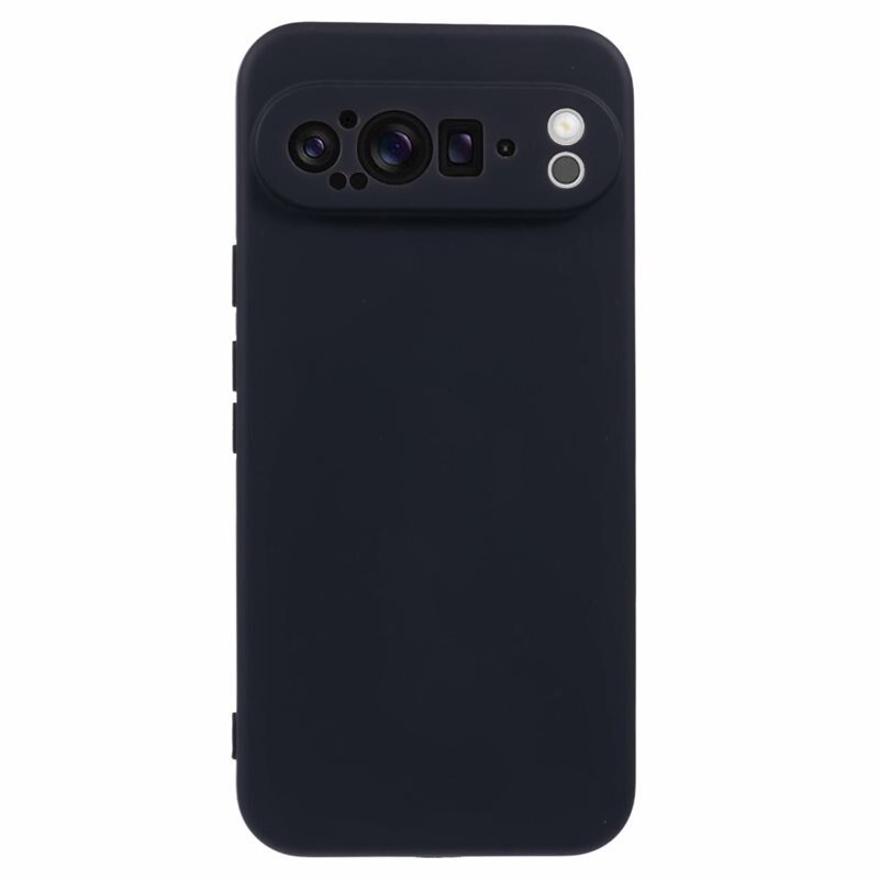 Google Pixel 9 Pro Schokbestendige TPU Case Zwart - Stijlvol hoesje in leuke kleur