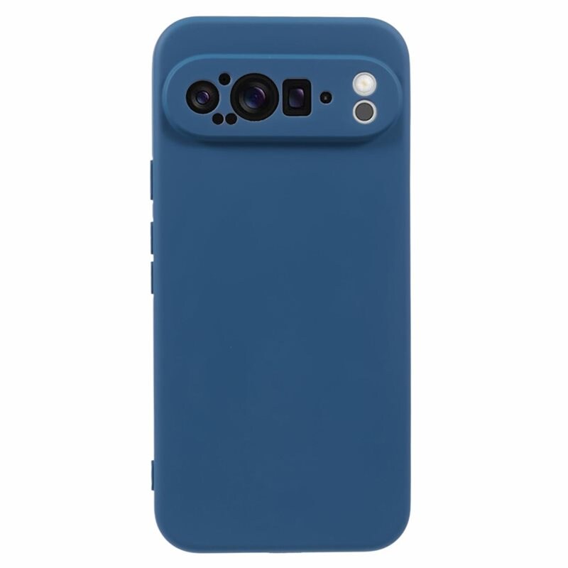 Google Pixel 9 Pro Schokbestendige TPU Case Blauw - Stijlvol hoesje in leuke kleur