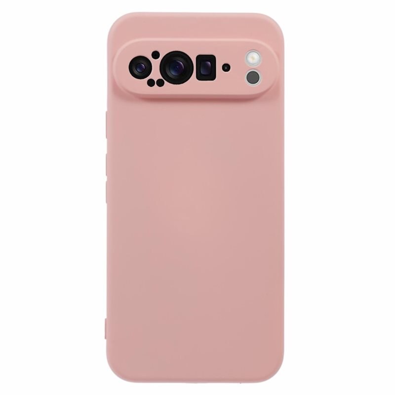 Google Pixel 9 Pro XL Schokbestendige TPU Case Roze - Stijlvol hoesje in leuke kleur