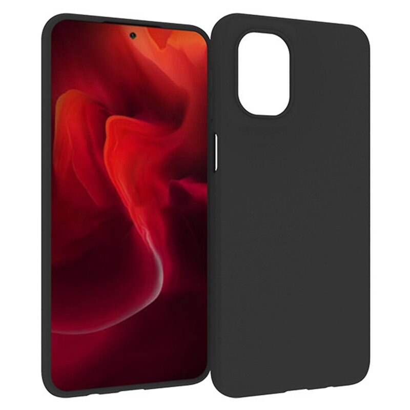 tectTech TPU Case Motorola Moto G55 Zwart - Betaalbaar telefoonhoesje van goede kwaliteit