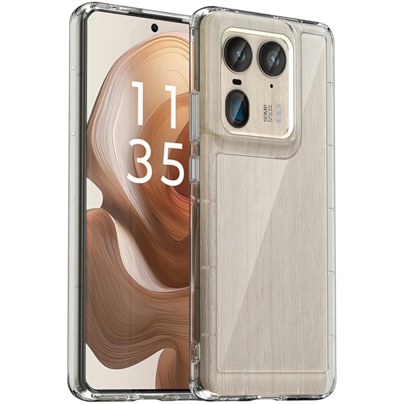 tectTech Hybridcase Motorola Edge 50 Ultra Transparant