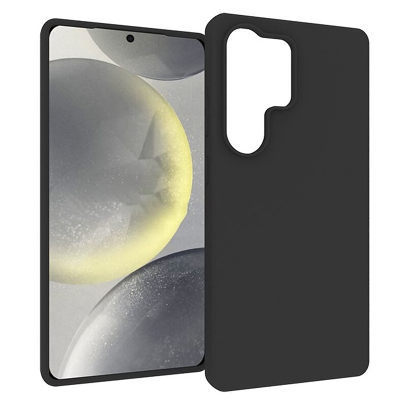 tectTech TPU Case Samsung Galaxy S25 Ultra Zwart - Betaalbaar telefoonhoesje van goede kwaliteit