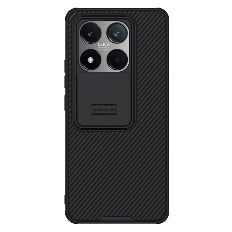 Nillkin CamShield Case Xiaomi 14T Zwart - Hoesje met ingebouwde camerabescherming