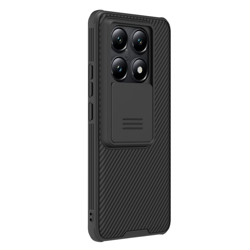Nillkin CamShield Case Xiaomi 14T Pro Zwart - Hoesje met ingebouwde camerabescherming