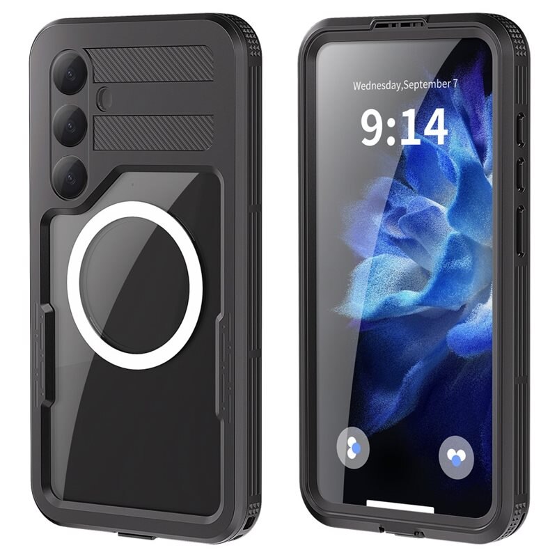 REDPEPPER Samsung Galaxy S25 Plus Waterdichte Case MagSafe transparant