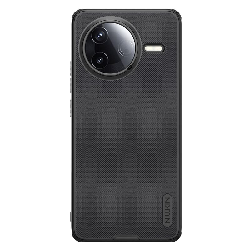 Nillkin Super Frosted Shield Xiaomi Poco F7 Pro zwart - Mooi, stevig telefoonhoesje