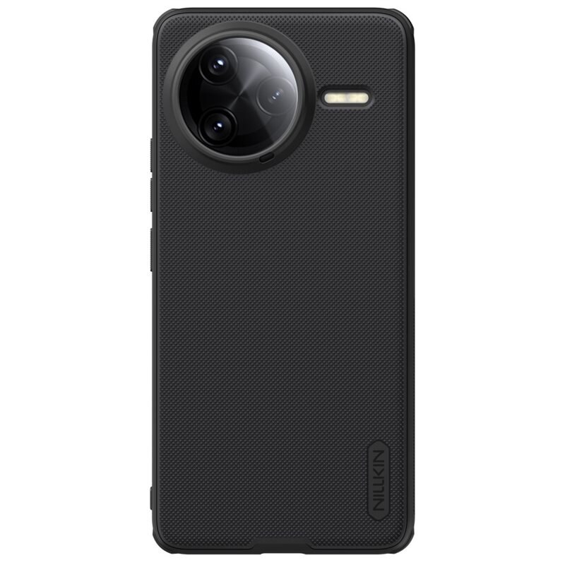 Nillkin Super Frosted Shield Xiaomi Poco F7 Ultra zwart - Mooi, stevig telefoonhoesje