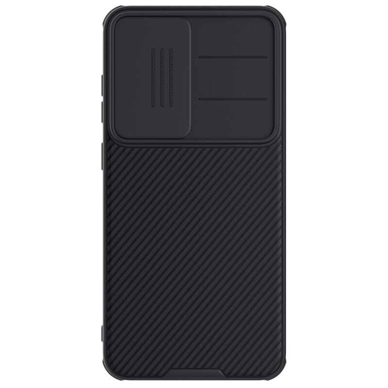Nillkin CamShield Case Samsung Galaxy S25 Plus Zwart - Hoesje met ingebouwde camerabescherming