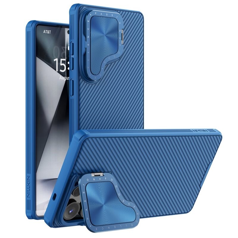 Nillkin CamShield Prop MagSafe Case Samsung Galaxy S25 Ultra Blauw