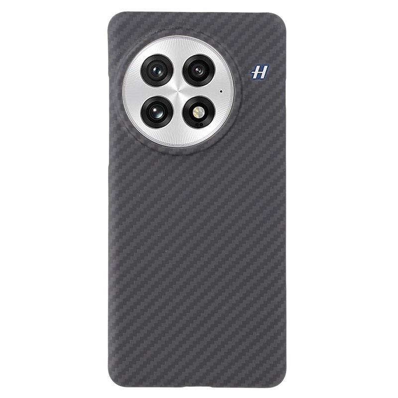 OnePlus 13 Slim Telefoonhoesje Aramide Vezels zwart