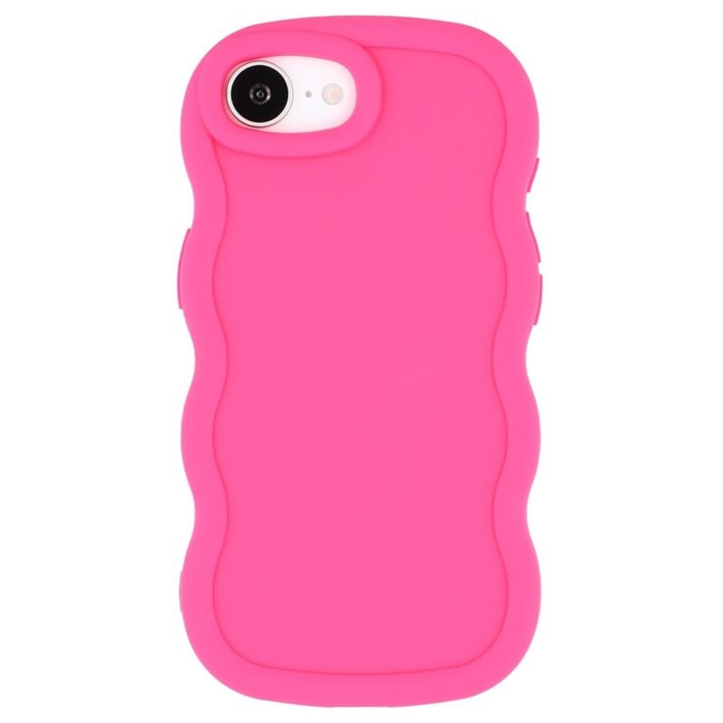 iPhone 17e Wavy Edge TPU Hoesje Roze