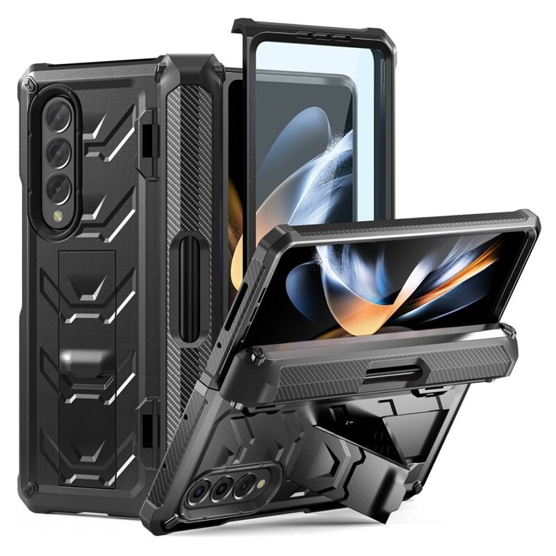 Tactical Full Protection Hoesje Samsung Galaxy Z Fold 4 Black