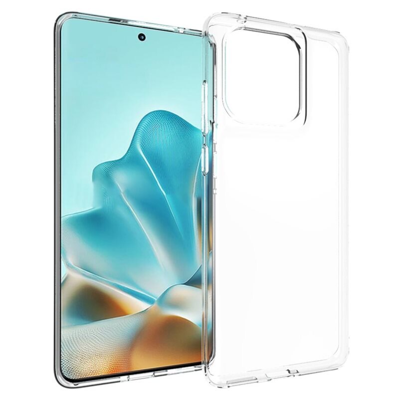 tectTech TPU Case Motorola Edge 60 Fusion Transparant - Betaalbaar telefoonhoesje van goede kwaliteit