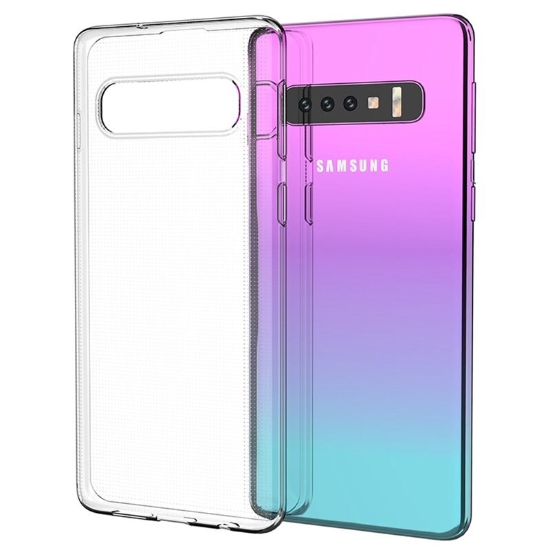 tectTech TPU Case Samsung Galaxy S10 Transparant - Betaalbaar telefoonhoesje van goede kwaliteit