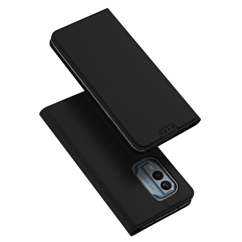 Dux Ducis Skin Pro Series Nokia X30 - Zwart - Dun telefoonhoesje met pasjeshouder