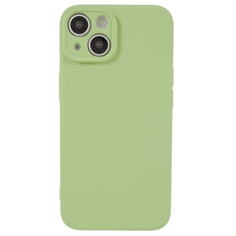iPhone 14 Schokbestendige TPU Case Groen - Stijlvol hoesje in leuke kleur