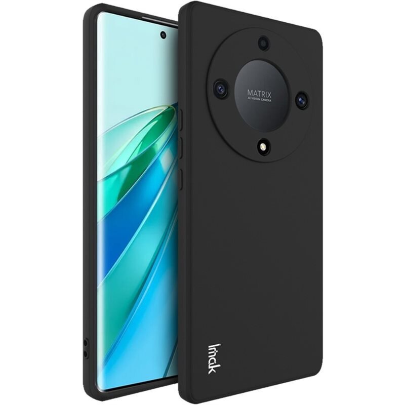 Imak Frosted TPU Case Honor Magic5 Lite zwart - Telefoonhoesje - Beschermhoesje
