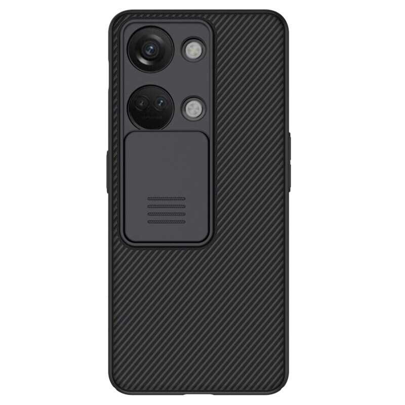 Nillkin CamShield Case OnePlus Nord 3 Zwart - Hoesje met ingebouwde camerabescherming