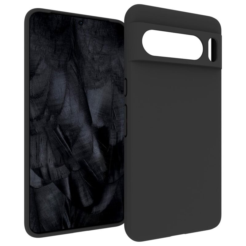 Google Pixel 8 Pro TPU Case Zwart - Telefoonhoesje van hoge kwaliteit