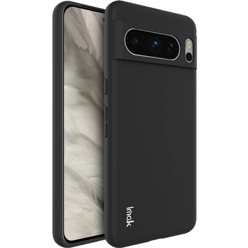 Imak Frosted TPU Case Google Pixel 8 Pro zwart - Telefoonhoesje - Beschermhoesje