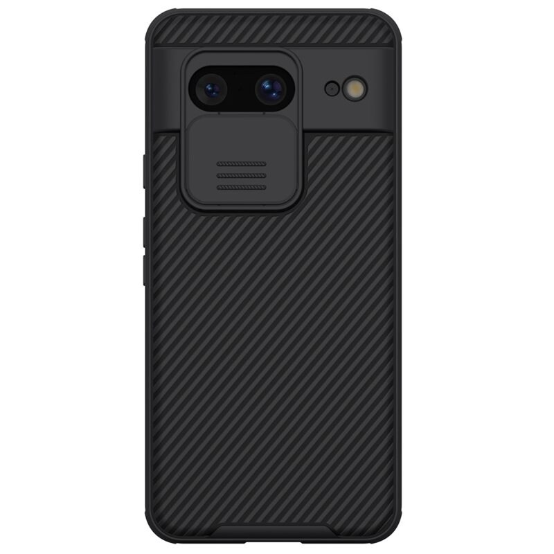 Nillkin CamShield Case Google Pixel 8 Zwart - Hoesje met ingebouwde camerabescherming