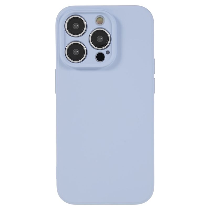 iPhone 15 Pro Schokbestendige TPU Case Paars - Stijlvol hoesje in leuke kleur