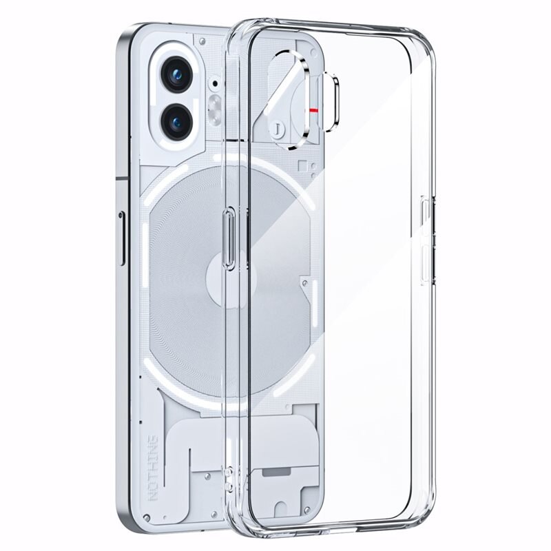 tectTech TPU Case Nothing Phone 2 Transparant - Betaalbaar telefoonhoesje van goede kwaliteit
