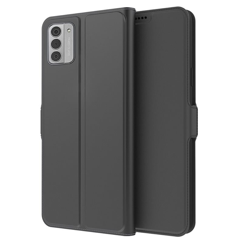 tectTech Slim Card Wallet Nokia G42 zwart - Boekhoesje met pasjeshouder en horizontale standaardfunctie